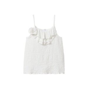 Zara textured flower tank size 11-12 yrs NWT
